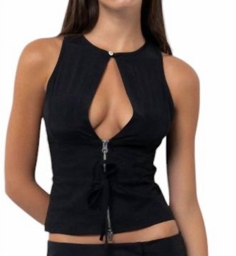 vivir vest in black