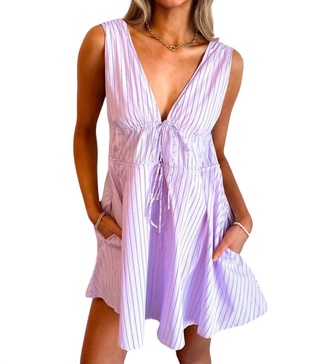 sardi mini dress in pink