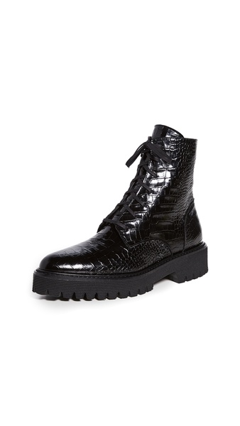 Emi Lug Sole Lace Up Boots