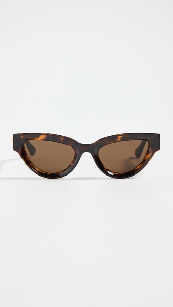 Bold Ribbon Narrow Sunglasses