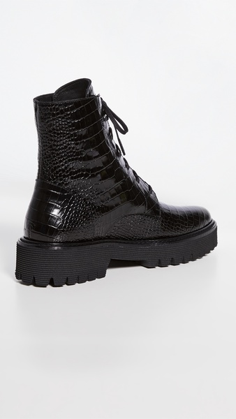 Emi Lug Sole Lace Up Boots