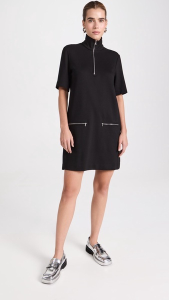 Zip Up Shift Dress