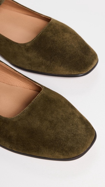 Greta Suede Ballet Flats