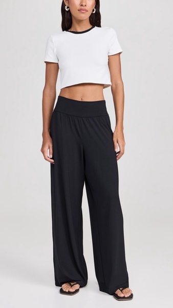 Modal Wide Leg Pants