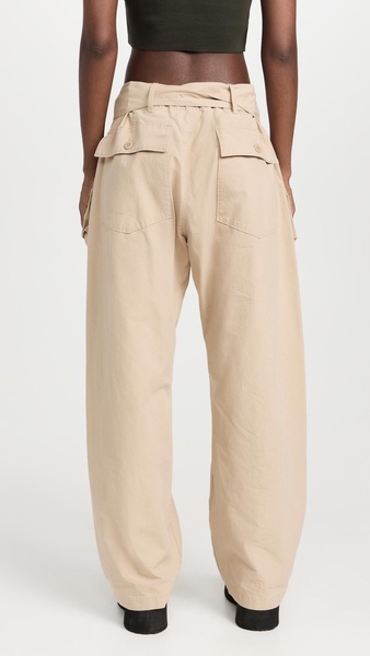 Belted Utility Pants