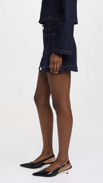 Lorenzo Denim Mini Skirt