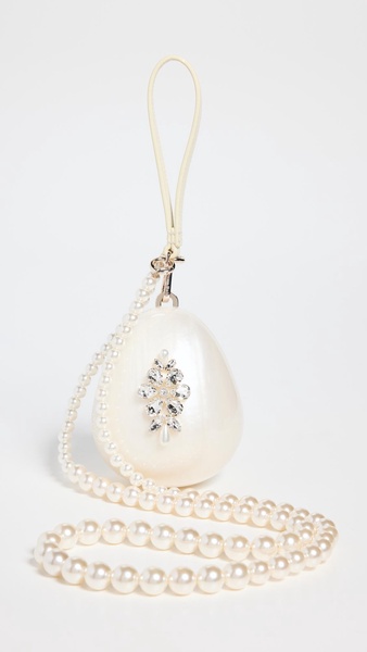 Micro Egg Bag with Pearl