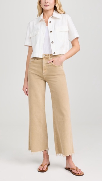 Lyra Wide Leg Crop Jeans