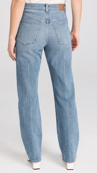 The '90s Straight Jeans in Rondell Wash: Crease Edition