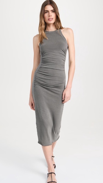 Cutaway Ruched Dress