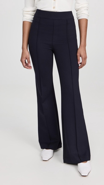 Hi Rise Flare Pants