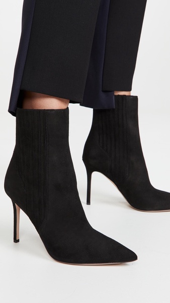 Lisa Stiletto-Heel Booties