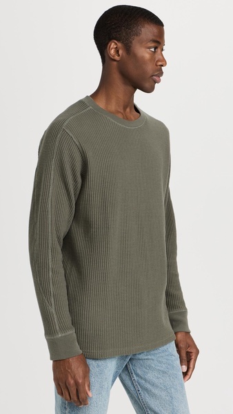 Wade Waffle Thermal Long Sleeve Tee