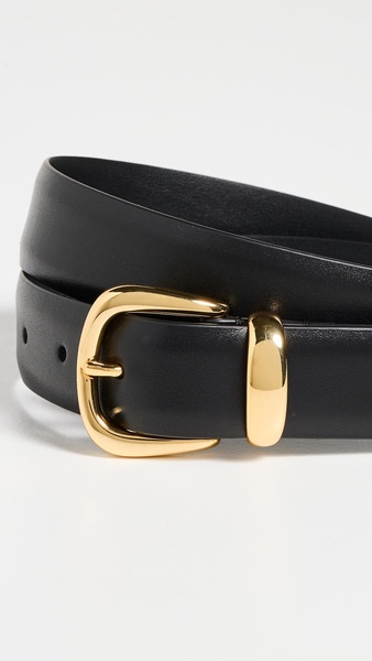 Narrow Semi Formal Calf Leather Belt