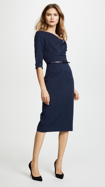 3/4 Sleeve Jackie O Dress