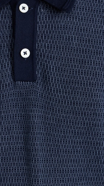 Greenwich Long Sleeve Knit Polo