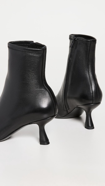 Thandy Curved Heel Ankle Boots