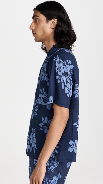 Air Linen Convertible Vacation Shirt