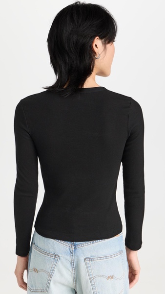 Kelly Slim Fit Long Sleeve Top