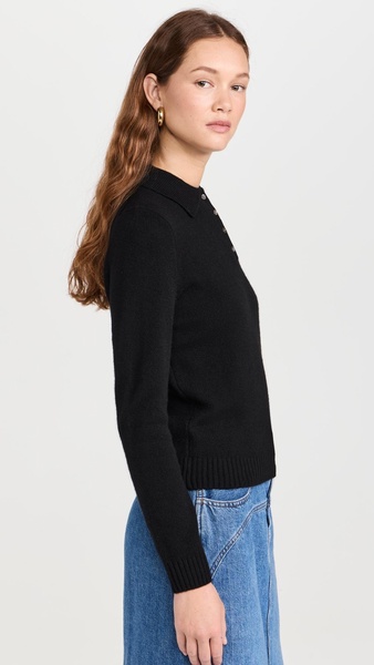 Cashmere Alice Polo Sweater