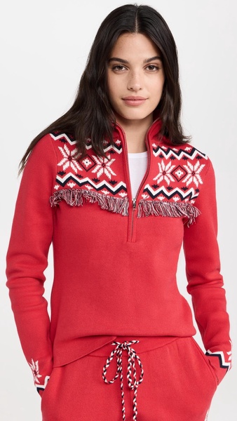 Keystone Blanche Half Zip Sweatshirt