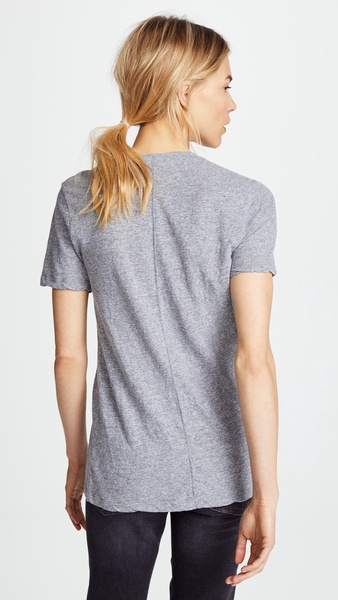 Oversized V Neck Tee