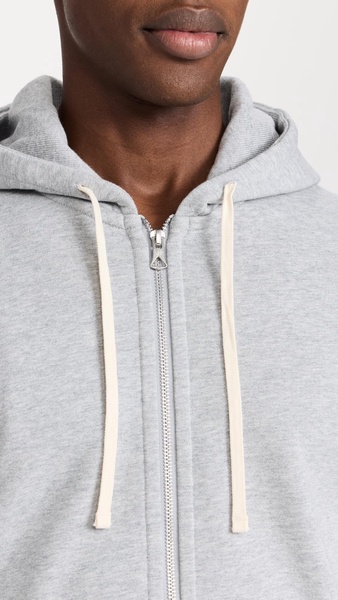 Mid-Weight Terry Full Zip Hoodie