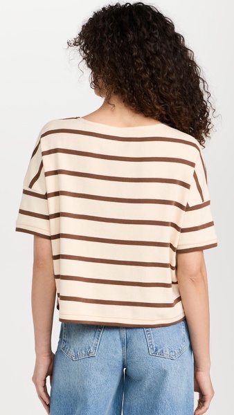 Short Sleeve Breton Tee