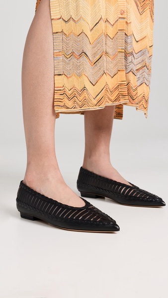 Strappy Ballet Flats