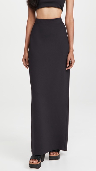 Tapered Maxi Skirt