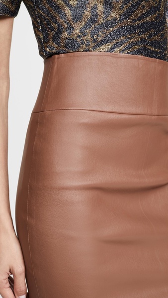 Leather Pencil Skirt