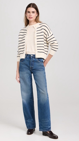 Nico Chunky Cardigan in Stripe