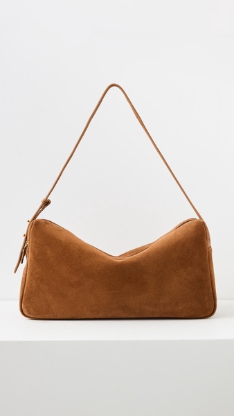 Trousse Large Suede Shoulder Bag