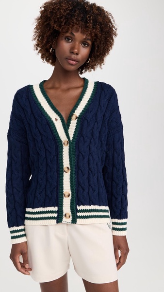 Spencer Cable Knit Cardigan