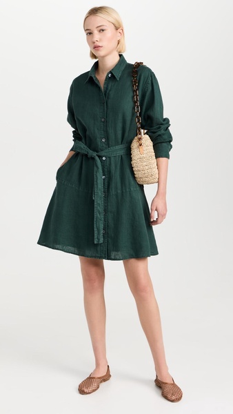 Lili Shirt Dress In Linen