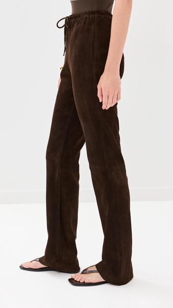 Drawstring Straight Leg Pants