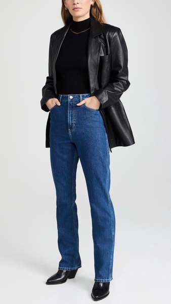 Pamela Ultra High Rise Straight Leg Jeans