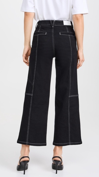 Getty Crop Utility Jeans