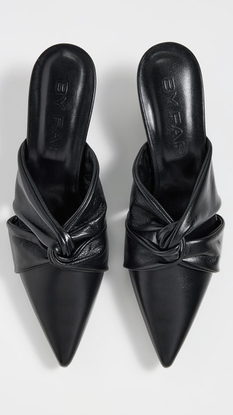 Leoncia Lamb Nappa Leather Heels