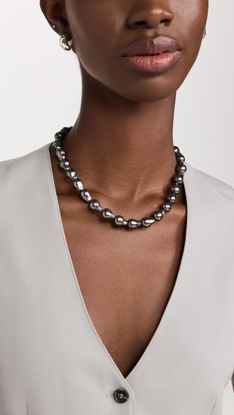 Baroque Pearl Collar Necklace