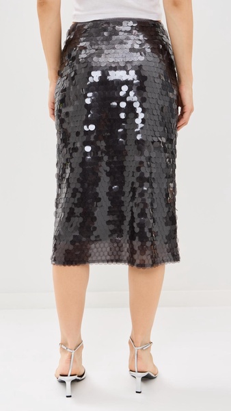 All That Glitters Midi Skirt