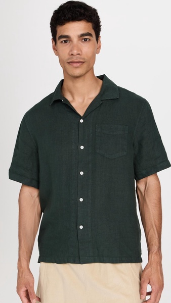 Camp Shirt In Linen