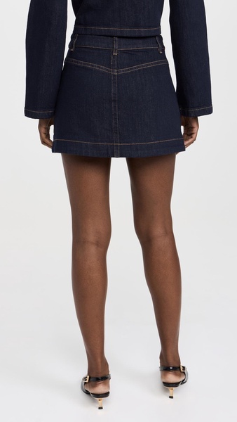 Lorenzo Denim Mini Skirt