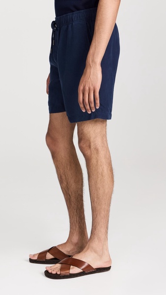 Air Linen Pull-On Shorts 6"