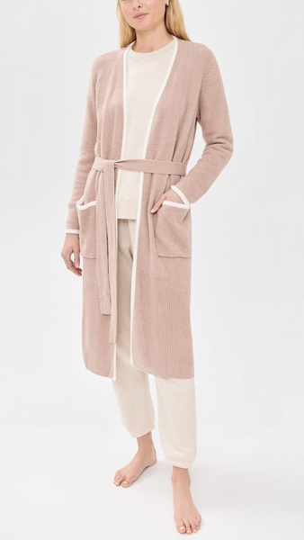 CCL Contrast Ribbed Robe