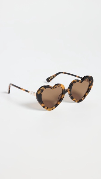 Pearl Sweetheart Sunglasses