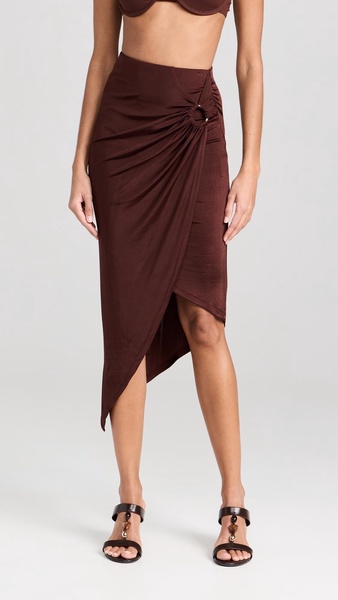 Long Coastline Skirt