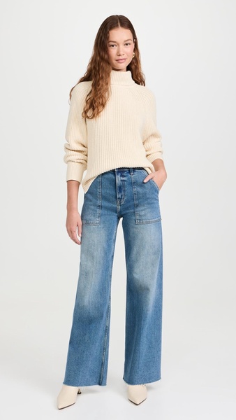 Nora Turtleneck Sweater in Cashmere Cotton