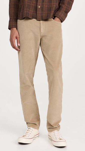 Stretch Terry Corduroy 5 Pocket Pants