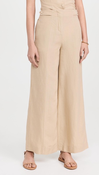 Air Linen Palazzo Pants